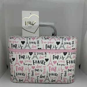 Paris Print cosmetic  Bag - new
